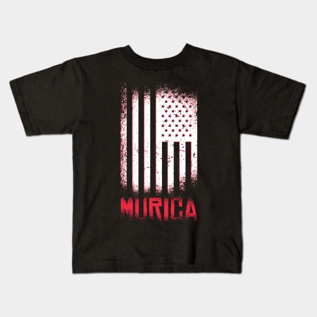 Murica Kids T-Shirt by Urban_Vintage